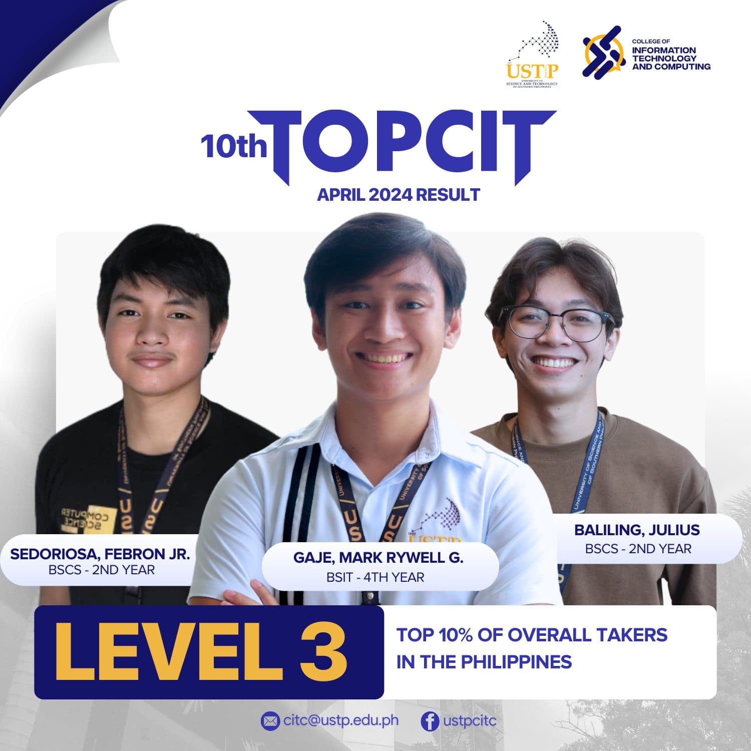Top 10% TOPCIT Nationwide (April 2024) image 1