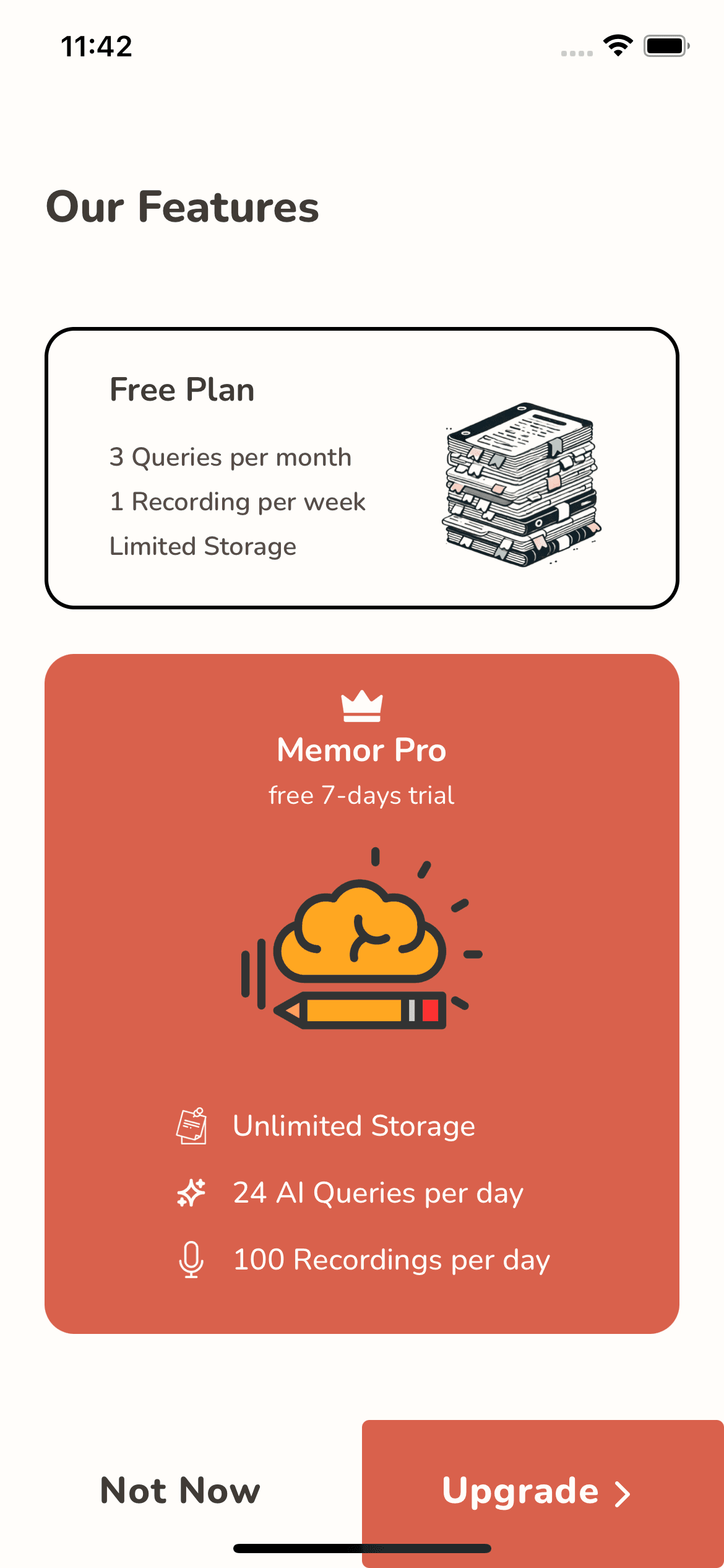 Memor screenshot