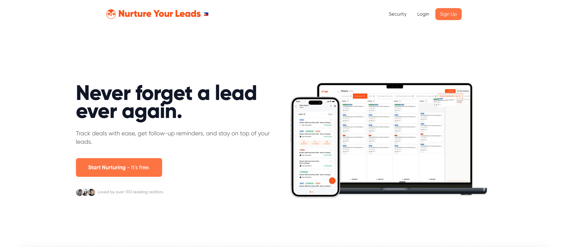 Nurture Your Leads screenshot