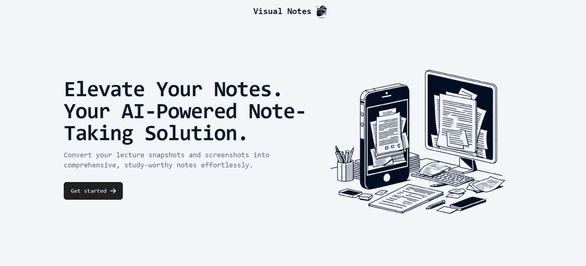 Visual Note screenshot